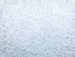 texture of crushed ice