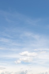 blue skies with clouds for backgrounds