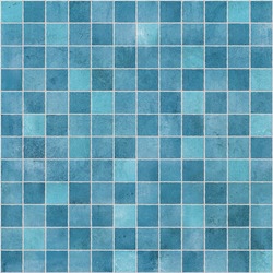Modern Blue Sky Ceramic Tile Mosaic Texture Material. Great for Interior Design
