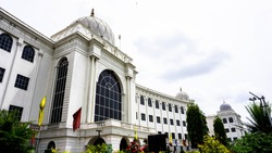 The Salar Jung Museum is an art museum located in Hyderabad, Telangana. It is also one of the three national museums of India and one of the largest in the world.