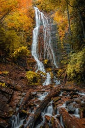 Mingo Falls, Cherokee, North Carolina.