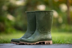 boots rain rubber garden footwear 