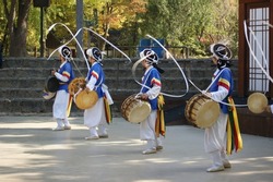 Samul nori  is a genre of percussion music that originated in Korea. The word samul means 