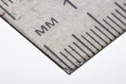 Metal ruler macro millimeter instrument