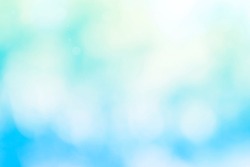 Abstract Light blue Gaussian Blur Background, pastel color background, blurred blue sky background