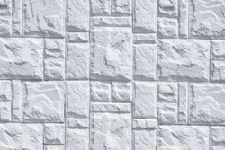 White uneven tiles texture background. Backdrop for design.