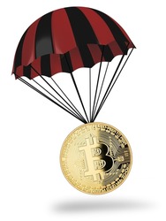Bitcoin Parachuting in the Crypto Market