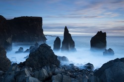 Iceland sea landscape