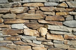 close up on stone wall background              