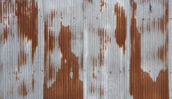Rusting metal or siding, Old sheet roof texture, Pattern of old sheet,  sheet texture, Rusty sheet texture, a blurred background, Abstract isolated Background, damage, wall.kground, damage, wall.