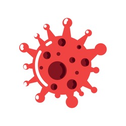 coronavirus covid 19 disease respiratory pandemic vector illustration