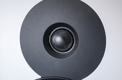 the music high-pitched speaker macro view