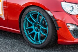 Aluminum wheels for modified cars