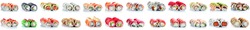 Sushi Roll - Maki with Salmon Roe, Smoked Eel, Cucumber, Cream Cheese, Sesame, Avocado, Onion Fries, Crab Meat, Tobiko isolated on white background, sushi rolls collection in high resolution