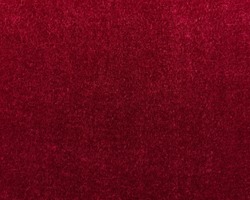 Red velvet background, corduroy texture, macro
