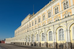 Grand Kremlin Palace, founded by Emperor Nicholas I, was built in 1838-1849 years, the object of cultural heritage, landmark