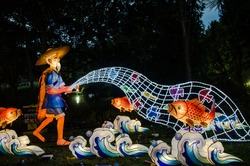Lantern Festival at the Auckland Domain, New Zealand