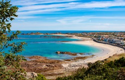 Sweeping Sands of Cobo Guernsey