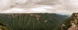 Panoramic View of Canyon Fortaleza