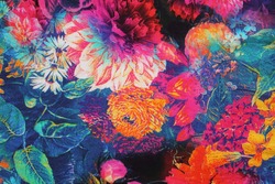 textile flowers