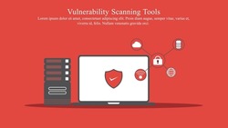 Vulnerability scanning tools are used to scan new and existing threats that can target your application.