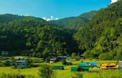 landscape of Azad jammu Kashmir