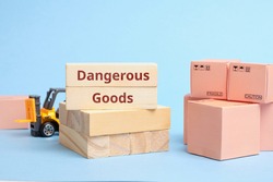 Courier Industry Term dangerous goods. Cargo requiring special packaging and transportation rules