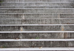 Gray granite steps in the city Closeup granite staircase, old staircase detail, abstract stone staircase background Antique gray stone staircase Cement ladder with, dirty ladder Abstract stairs in