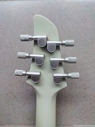 
123RF
Grey Electric Guitar Headstock, Close Up, Focus On Headstock Stock Photo, Special size and form from back of guitar headstock