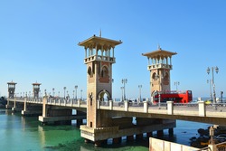 Stanley Bridge in Alexandria Egypt