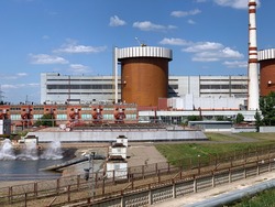 South Ukrainian nuclear power plant in Ukraine.