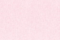 Baby pink linen fabric background
