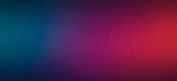 Dark grainy color gradient background, purple red orange blue black colors banner poster cover abstract design.