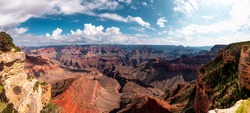 A high-res panorama picture of the Grand Canyon