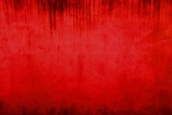 Abstract Wall Background. Scary and Haunted Red Wall Background for Halloween and Horror Concept