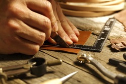 handmade leather ,like the old days.