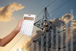 The concept of a global rise in electricity and energy prices.