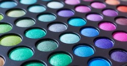Professional makeup artist eyeshadow palette