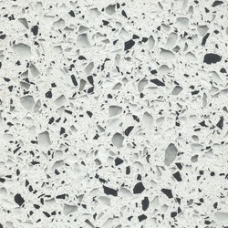 Background and Textures Material - Solid White Surface Granite with glass dots textures. 