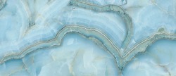 Polished onyx marble with high resolution, aqua tone marble, natural breccia stone agate surface, modern Italian marble for interior-exterior home decoration tile and ceramic tile surface.