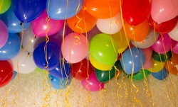 Group of Colorful Balloons - Free Stock Photo by Ivan on Stockvault.net