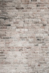 vintage brick wall background - stone texture