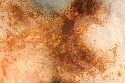 Abstract rust texture. rusty grain on metal background. Dirt overlay rust effect use for vintage image style. The metal surface rusted spots.metal rust texture background.