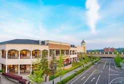 Scenery of beautiful shopping mall