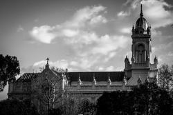 black and white photos of bulgarian church