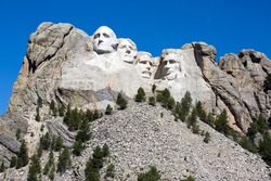 Mount Rushmore National Memorial is located in southwest South Dakota, USA.