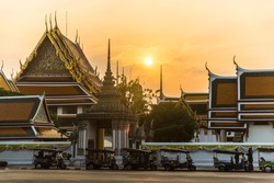 Wat Phra Kaew or Wat Phra Si Rattana Satsadaram. Wat Phra Kaew is the famous place in Thailand.  Bangkok travel
