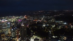 NewZealand Auckland skycity night view