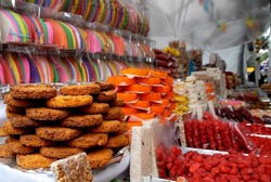 typical Mexican sweets, Mexican color and tradition, place of typical Mexican sweets