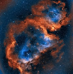 Soul Nebula - IC1848 - Taken with a Celestron RASA 8 telescope
